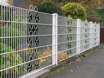 Stahlgitterz&auml;une | Zaun Projekt Rebholz GmbH | Hockenheim